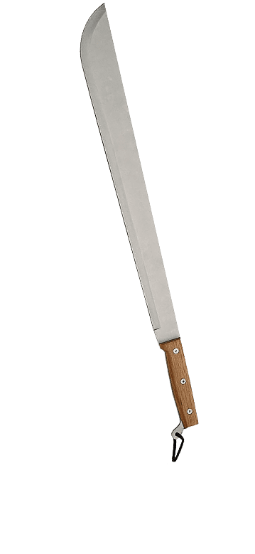 La machette est un outil indispensable pour un jardin en permaculture
